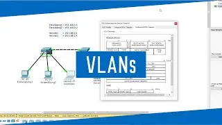Netzwerktechnik Grundlagen - VLANs -  Erklärung und Konfiguration