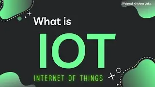 internet of things explained ll In Telugu ll iot