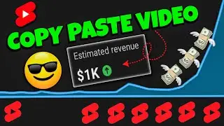 Copy paste video on youtube and Earn Money 2024 ($1,000/month PROOF) | Copypaste and earn money 2024
