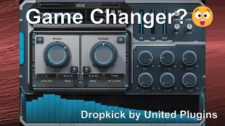 【Walkthrough】Game Changer!?😲The best kick shaper vst plugin 2024!?😲New!🔥Dropkick by United Plugins