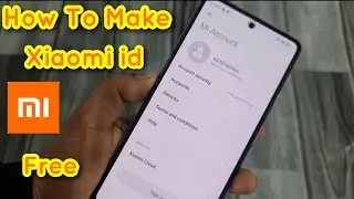How to Make Xiaomi id in 2 ments | Xiaomi Cloud