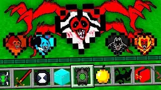 I got CARNITRIX HEARTS FROM BEN 10 in MINECRAFT