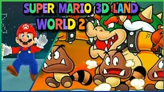SUPER MARIO 3D LAND - WORLD 2 - NINTENDO 3DS GAMEPLAY