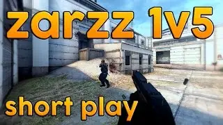 CS:GO - zarzz 1v5 pistol [Quick Play]