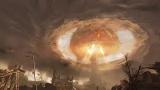 Сцена атомного взрыва из CoD Modern Warfare в 4К 60FPS (Nuclear explousion scene)