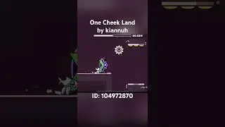 A level that actually uses the green gravity portals #geometrydash #gd #gaming