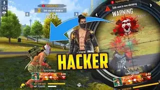 Hacker Gameplay in freefire Recorded || Teleportation