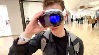 what’s it like to use Apple Vision Pro in public