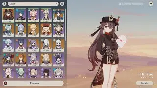 Genshin Impact : V4.0 Party Setup Animations (That I have so far)