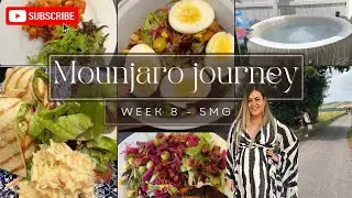 Mounjaro Journey Week 8: Fourth Week on 5mg | Progress, How I’m Doing & What I Ate