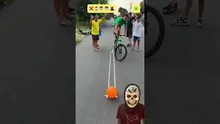 Do not burst the balloon. #bike #challenge