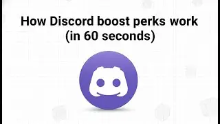 How Discord boost perks work (in 60 seconds)