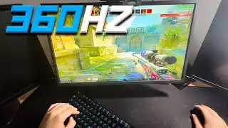 How CS2 Looks With 360Hz! - POV