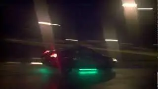 Sniper playing with puddles