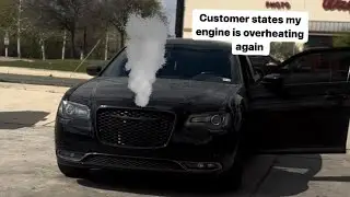 Chrysler 300 Overheating after leaving shop.