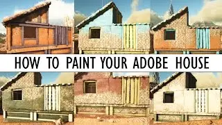 HOW TO PAINT YOUR ADOBE HOUSE :: Ark Scorched Earth :: Nine New Adobe Paint Schemes :: UniteTheClans