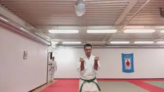 Sanchino kata Kyukushin Karate