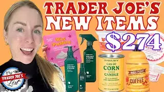 I Spent $274 On Trader Joe's NEW HOLIDAY Items! (Taste Test & Review)