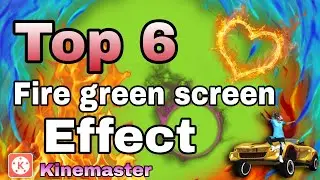 Green screen fire effect with sound // Green screen effect in kinemaster
