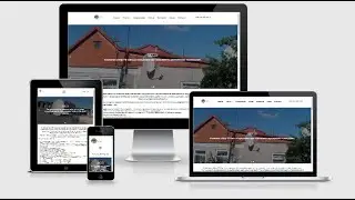 Сайт для компании которая занимается подключением спутниковых тарелок