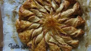 Recette de tarte soleil jambon Emmental