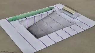 3d drawing easy on paper for beginners - how to draw 3d art