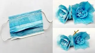 Reuse waste material || How to reuse waste mask.