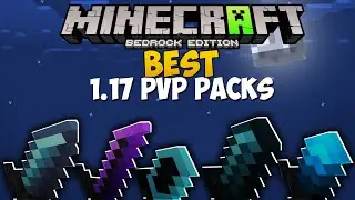 TOP 5 PVP Texture Packs For Minecraft bedrock 1.17.1+! (MCPE,Xbox,Ps4,Switch,Windows 10)