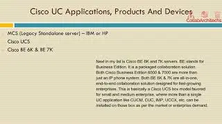 COLLAB_02B_Part-2. Cisco Unified communication application products