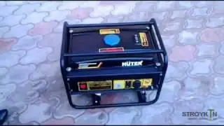 Первый запуск бензинового генератора Huter DY4000L Хабаровск