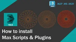 How to install scripts and plugins into 3ds Max (.mzp .ms .mcr .dlm)