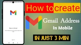 How to Create Gmail Account.