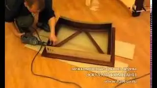 Витраж с колоннами