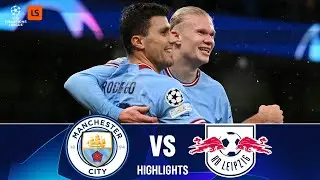Man City vs RB Leipzig | (7-0) Haaland Scores FIVE! | Champions League Highlights