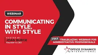 Communicating In Style, With Style