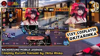 Background ML Cosplay Kurumi Tokisaki by Okita Rinka