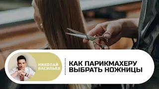Как выбрать парикмахерские ножницы с Николаем Васильевым