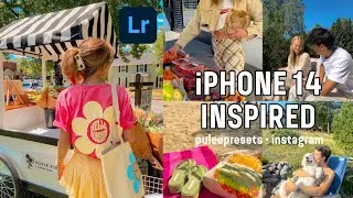 iPhone 14 Inspired Preset - Free Lightroom Mobile iPhone 14 Inspired Preset Free Download