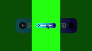 YouTube Subscribe Button Green Screen No Copyright #habibur_rahman