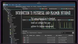 Introduction to PostgreSQL and PgAdmin interface