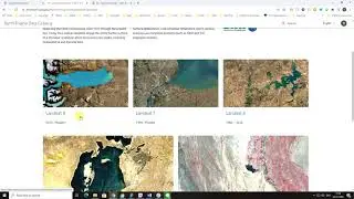 Overview of datasets in Google Earth Engine