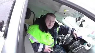 ЖИРНЫЙ В ПОГОНАХ! ПОЗОР ДПС!