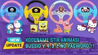 UPDATE ‼️ KODENAME STIR ANIMASI 4 VARIAN PILIHAN BUSSID V.4.3.2 NO PASWORD !!