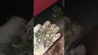 Измельчение стальной стружки на одновальном шредере TOR