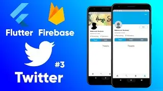 Flutter Firebase Twitter Clone | User Profile Screen (Ep 3)