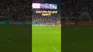 Miami Match Visitor POV part 3 #football #messi #soccer #shorts