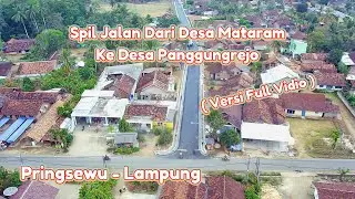 Jalan Baru Dari Desa Mataram Ke Desa Panggungrejo Dan Sekitarnya #pringsewu #lampung #pekonmataram