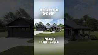 This Barn exterior is everything😍 #shorts #house #barndominium #building #dreamhome #short