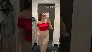 Summer Thrift Store Fitting Room Try-On 