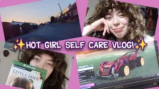 my ULTIMATE SELF CARE GUIDE! | SELF CARE VLOG! (gaming, hot girl walk & gym)